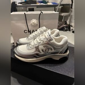 Chanel CC Logo Sneakers